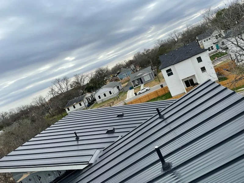 Standing seam metal roof panels with vents for Skylight Repair in Wilbraham